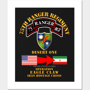 SOF - Operation Eagle Claw - Iran - 75th Ranger Rgt Posters and Art